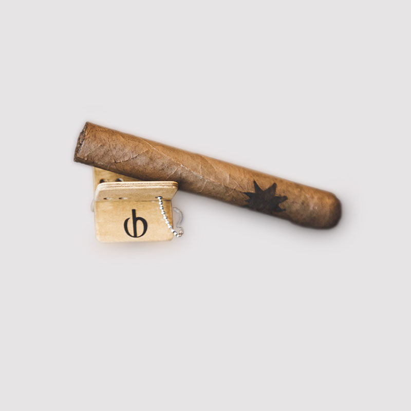 Bild von Holz Zigarrenhalter